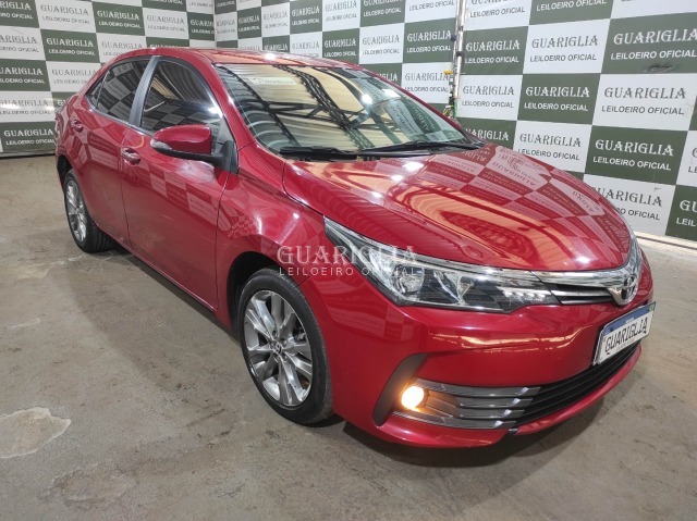 Veículo Toyota Corolla TOYOTA/COROLLA XEI20FLEX 2019/2020 Vermelha 2020 em leilão