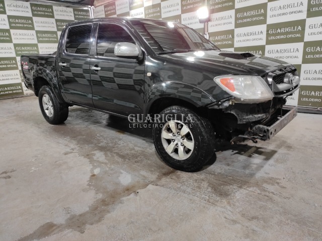 Veículo Toyota Hilux TOYOTA/HILUX CD4X4 SRV 2009 2009 em leilão