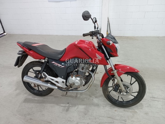 Veículo HONDA CG 160 Fan HONDA CG 160 FAN 2022 Vermelha 2022 em leilão