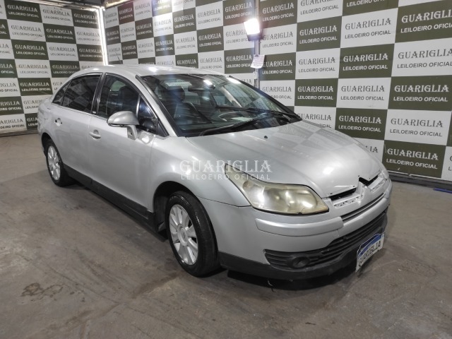 Veículo Peugeot C4 Pallas CITROEN C4 PALLAS 20EAF 2009/2010 Prata Flex/Gas/GNV 2010 em leilão