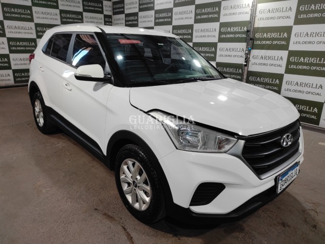 Veículo Hyundai Creta HYUNDAI/CRETA 16A ACTION 2021/2022 Branco Flex 2022 em leilão