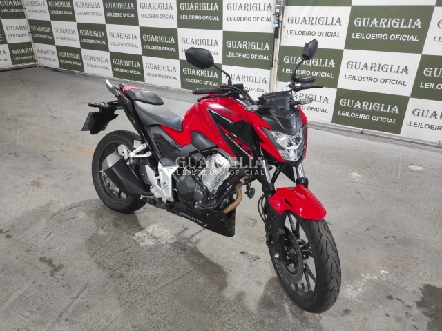 Veículo HONDA CB Twister Honda CB Twister 300F 2024 Vermelha 2024 em leilão