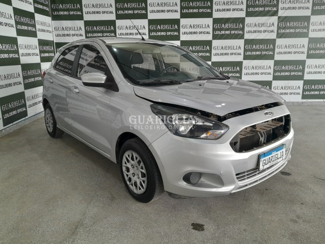 Veículo Ford Ka FORD/KA SE 1.0 HA B 2017/2018 PRATA 2018 em leilão