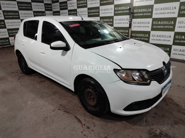 Veículo Renault Sandero Renault Sandero Authentique 1.0 2015/2016 2016 em leilão