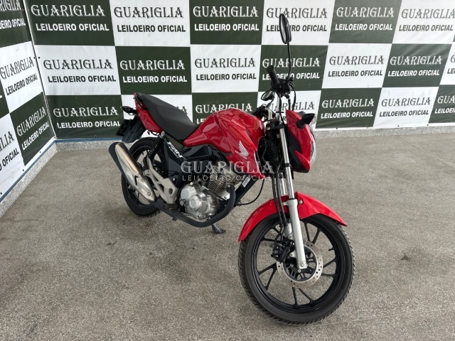 Honda CG 160 Fan Flex 2024 Vermelha