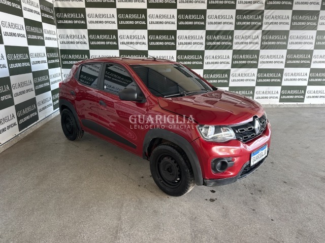 Veículo Renault Kwid Renault Kwid Zen 10MT 2021/2022 Vermelho 2022 em leilão