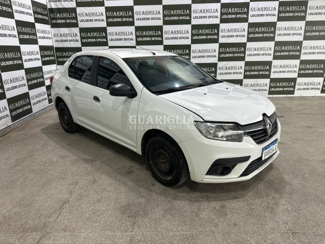 Veículo Renault Logan Renault Logan Life 10MT 2020/2021 Branco 2021 em leilão