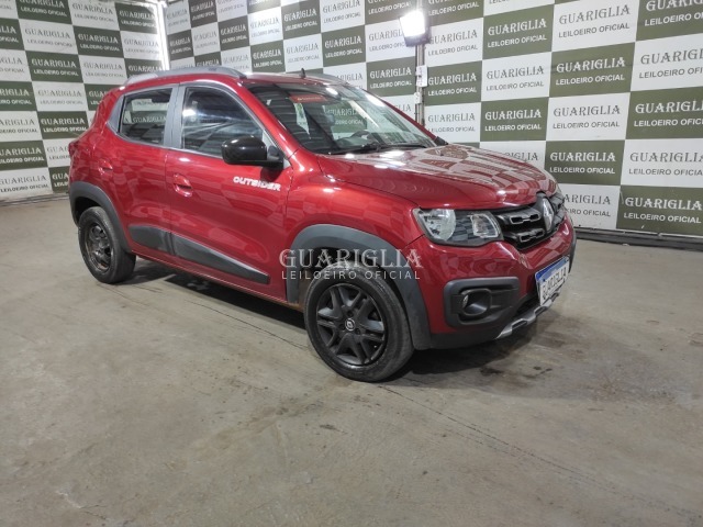 Veículo Renault Kwid RENAULT/KWID OUTSID 10MT 2021/2022 Vermelha 2022 em leilão