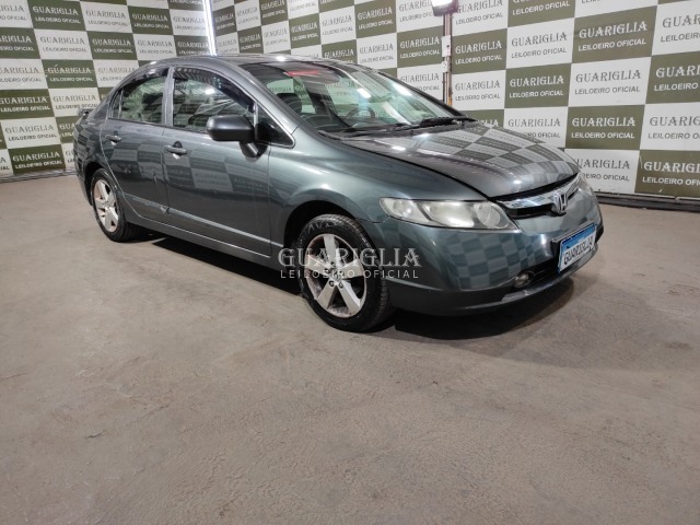 Veículo Honda Civic Honda Civic LXS 2006/2007 Gasolina 2007 em leilão
