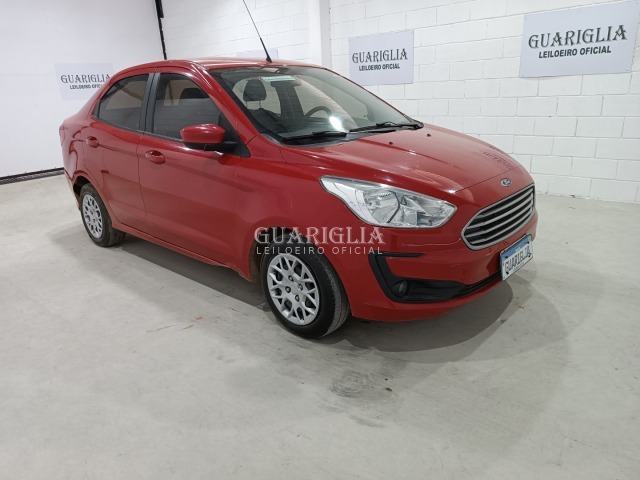 Veículo Ford Ka FORD/KA SE 1.0 SD C 2018/2019 Vermelho 2019 em leilão