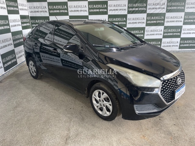 Veículo Hyundai HB20S Hyundai HB20S 1.6M COMF 2019 Preto 2019 em leilão