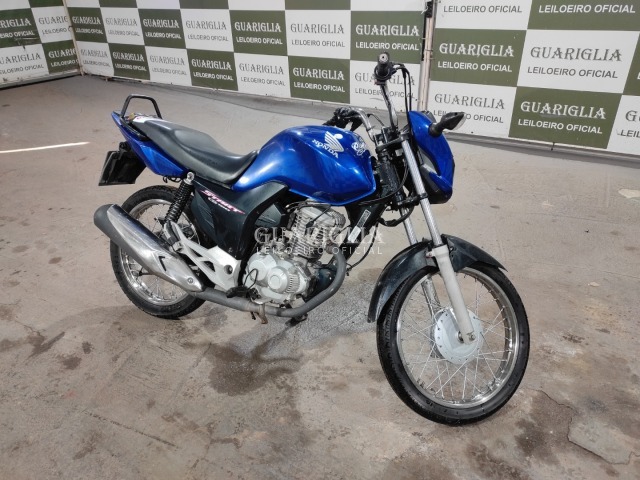Honda CG 160 Start 2023 Azul Gasolina