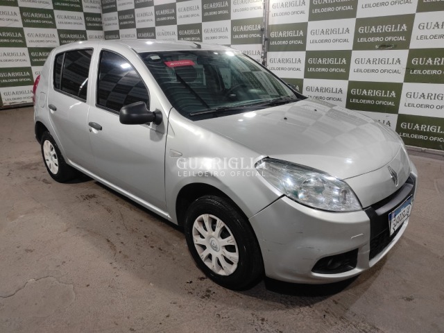 Veículo Renault Sandero Renault Sandero 1.6 2012 Prata 2012 em leilão