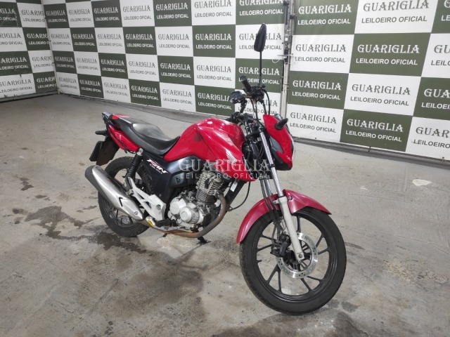 Veículo HONDA CG 160 Fan HONDA CG 160 FAN 2022 Vermelha 2022 em leilão