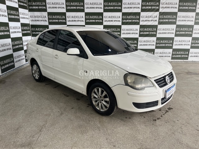 Veículo VW - VolksWagen POLO SEDAN VOLKSWAGEN/POLO SEDAN 1.6 2007/2008 2008 em leilão