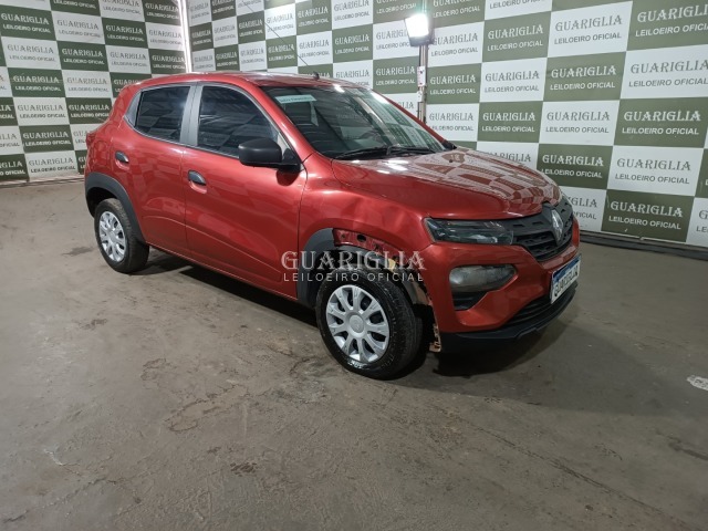 Veículo Renault Kwid RENAULT/KWID ZEN 2 2021/2022 Vermelha 2022 em leilão