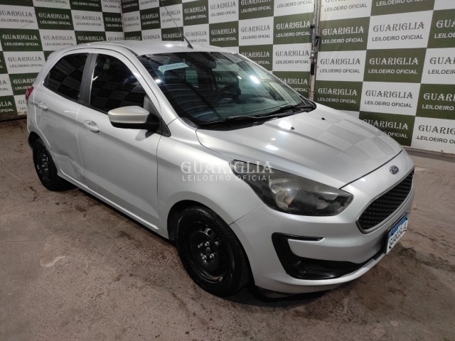 Veículo Ford Ka Ford Ka SE 1.0 Hatch - 2018/2019 - Prata 2019 em leilão