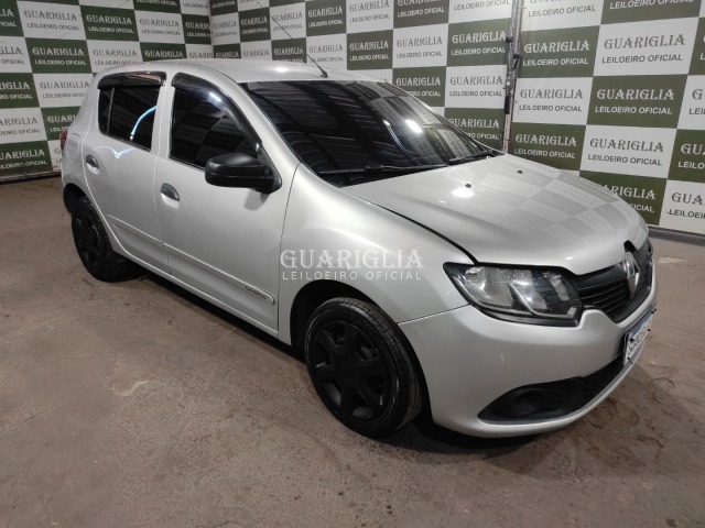 Veículo Renault Sandero RENAULT/SANDERO AUTH 10 2017/2018 Prata 2018 em leilão