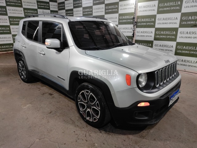 Veículo Fiat Renegade JEEP/RENEGADE LNGTD AT 2015/2016 Prata 2016 em leilão