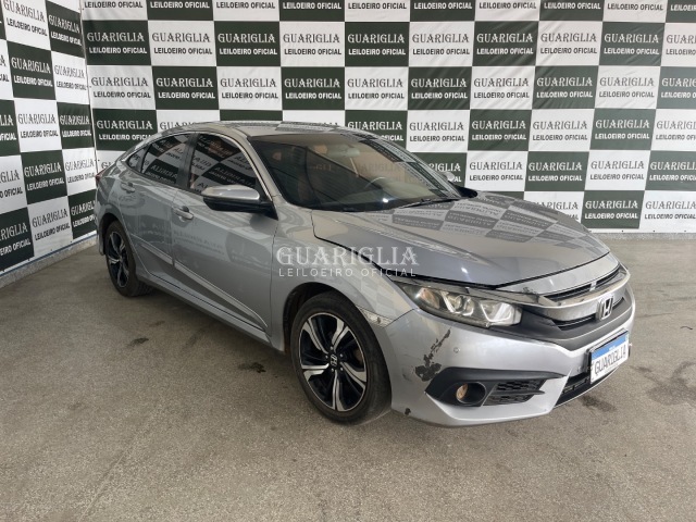 Veículo Honda Civic HONDA/CIVIC EXL CVT - P******8 - 2017 - 2017 - ALC/GAS 2017 em leilão