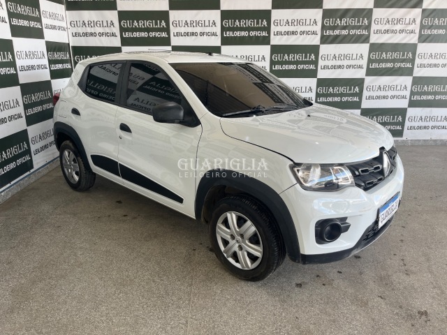 Veículo Renault Kwid RENAULT/KWID ZEN 10 MT 2019/2020 BRANCA 2020 em leilão