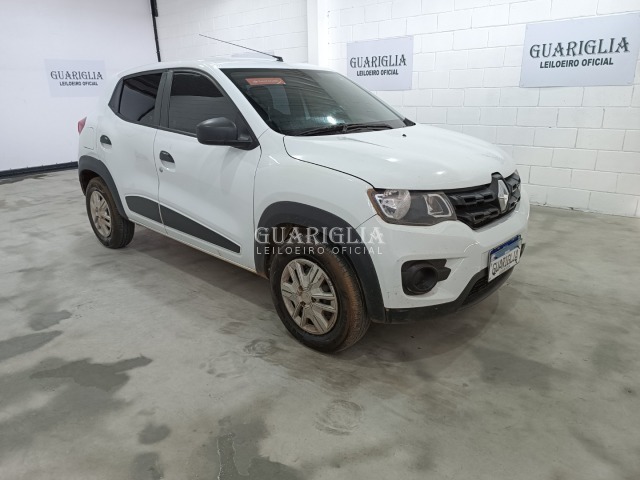 Veículo Renault Kwid RENAULT/KWID ZEN 10MT 2019/2020 Branca 2020 em leilão
