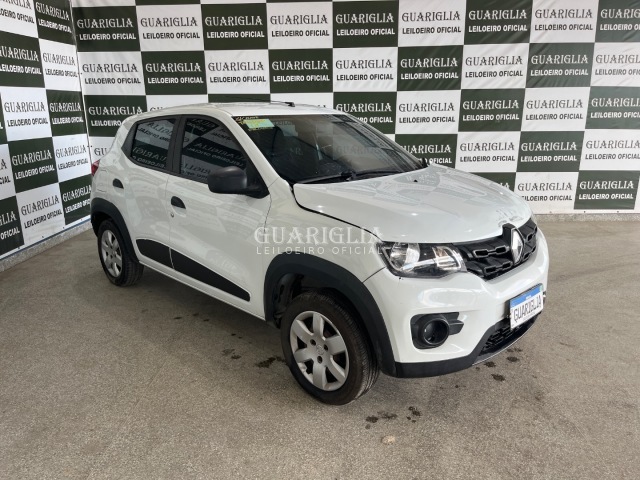 Veículo Renault Kwid RENAULT/KWID ZEN 10MT 2018/2019 BRANCA 2019 em leilão