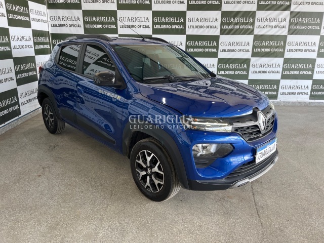 Veículo Renault Kwid RENAULT/KWID OUTSIDE 2 2022/2023 Gasolina 2023 em leilão
