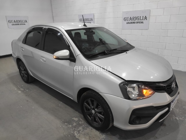 Veículo Toyota Etios TOYOTA ETIOS SD XPLUS AT 2019/2020 2020 em leilão