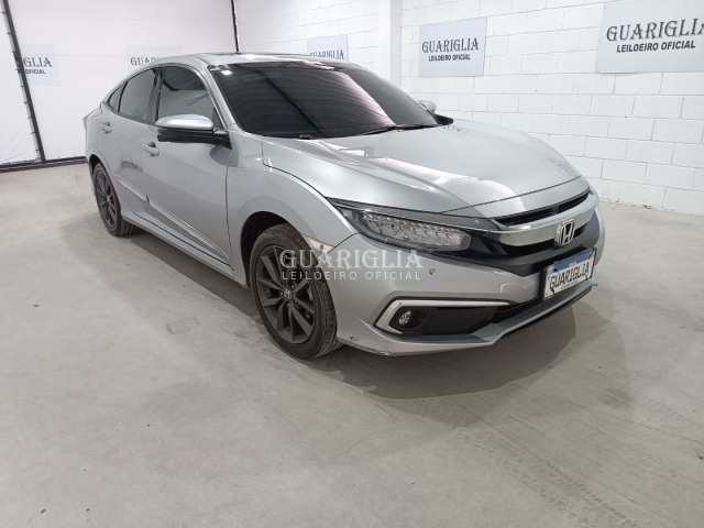 Veículo Honda Civic HONDA CIVIC TOURING CVT 2020 em leilão