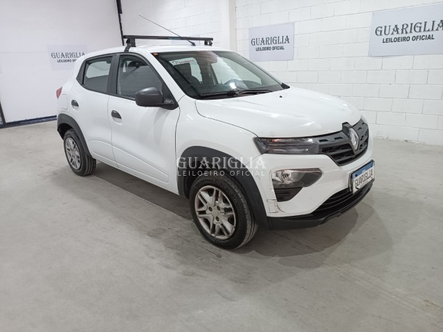 Veículo Renault Kwid RENAULT/KWID ZEN 2 2022/2023 BRANCA 2023 em leilão