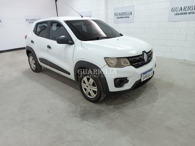 Veículo Renault Kwid RENAULT/KWID ZEN 10MT 2017 BRANCA 2018 em leilão