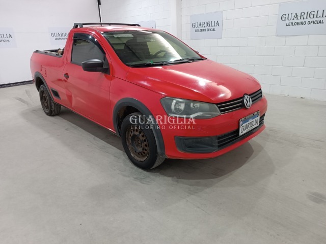 Veículo VW - VolksWagen Saveiro VOLKSWAGEN SAVEIRO CS TL MB 2014/2015 ALC/GAS 2015 em leilão