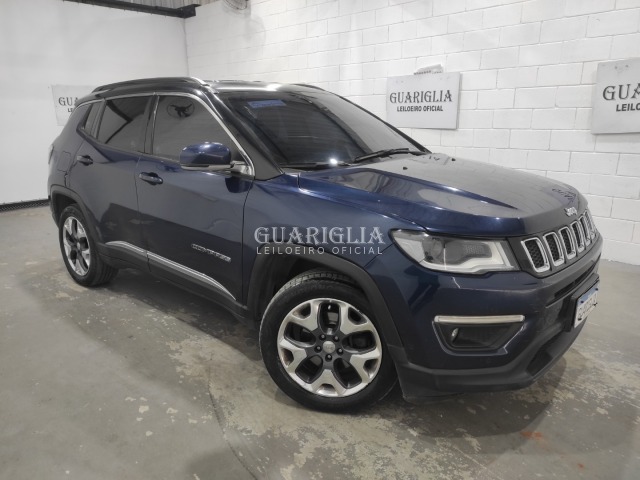 Veículo Fiat Compass JEEP COMPASS LONGITUDE F 2019/2020 AZUL 2020 em leilão