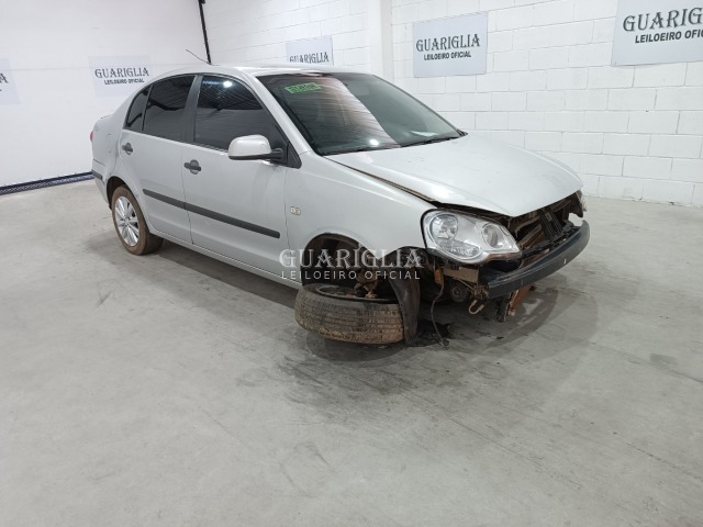 Veículo VW - VolksWagen Polo Volkswagen Polo Sedan 1.6 2007/2008 Sucata 2008 em leilão