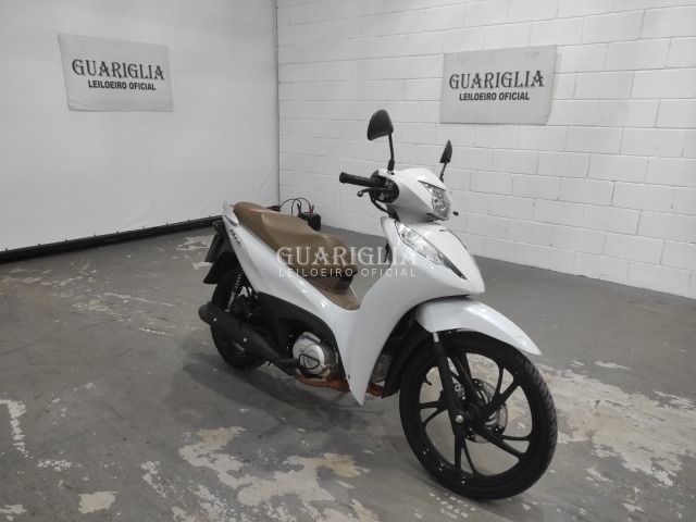 Veículo HONDA Biz Honda Biz EX 2024/2025 Branca 2025 em leilão