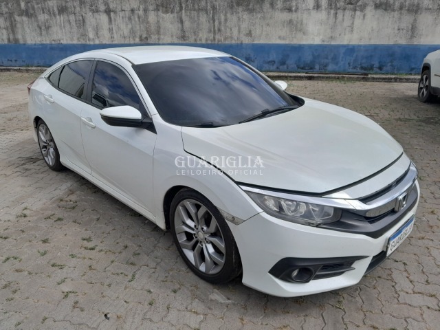 Veículo Honda Civic Honda Civic EX CVT 2018 Branca 2018 em leilão