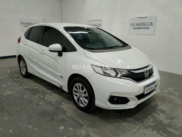Veículo Honda Fit Honda Fit LX CVT 2018 Branca 2018 em leilão
